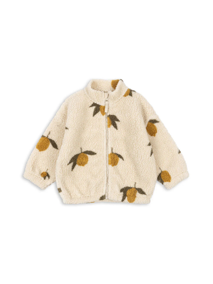 Konges Sløjd - kurtka Jody Teddy Jacket GRS Mon Grand Citron