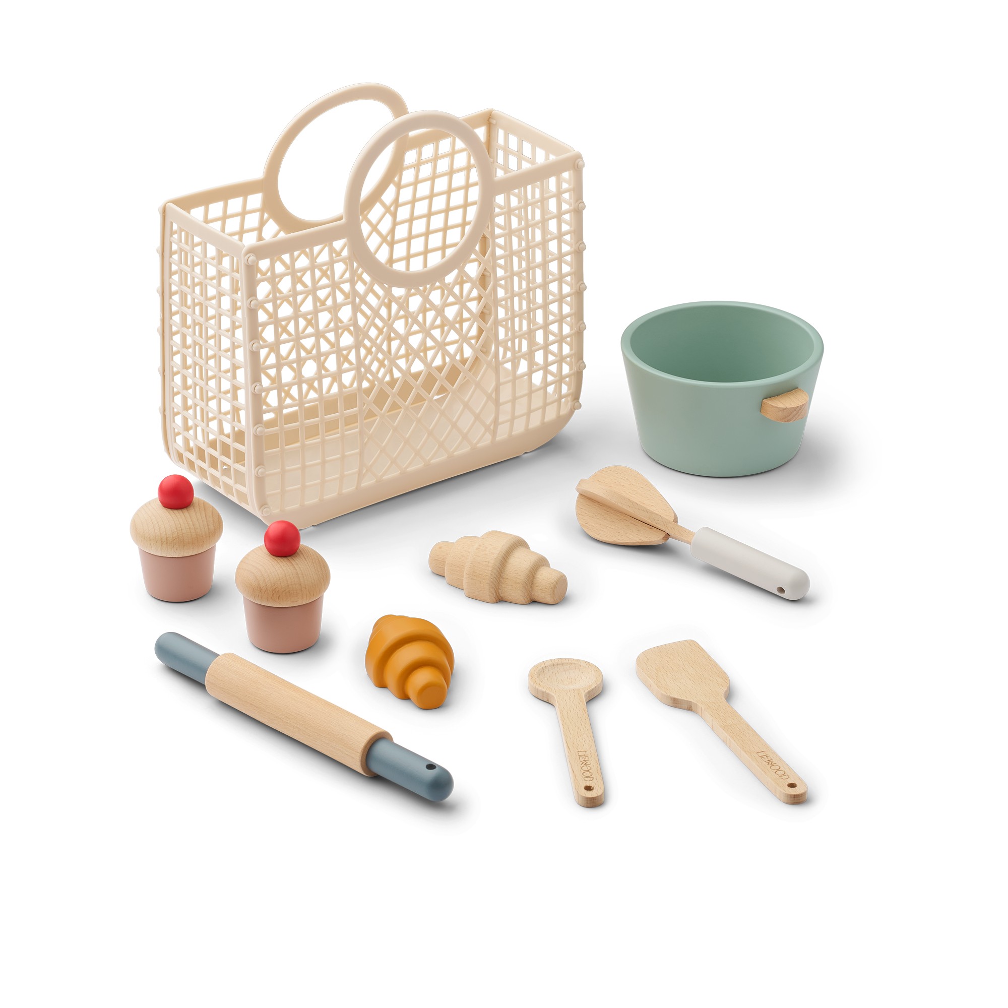 Liewood - drewniany zestaw do pieczenia Lisbeth Baking Play Set