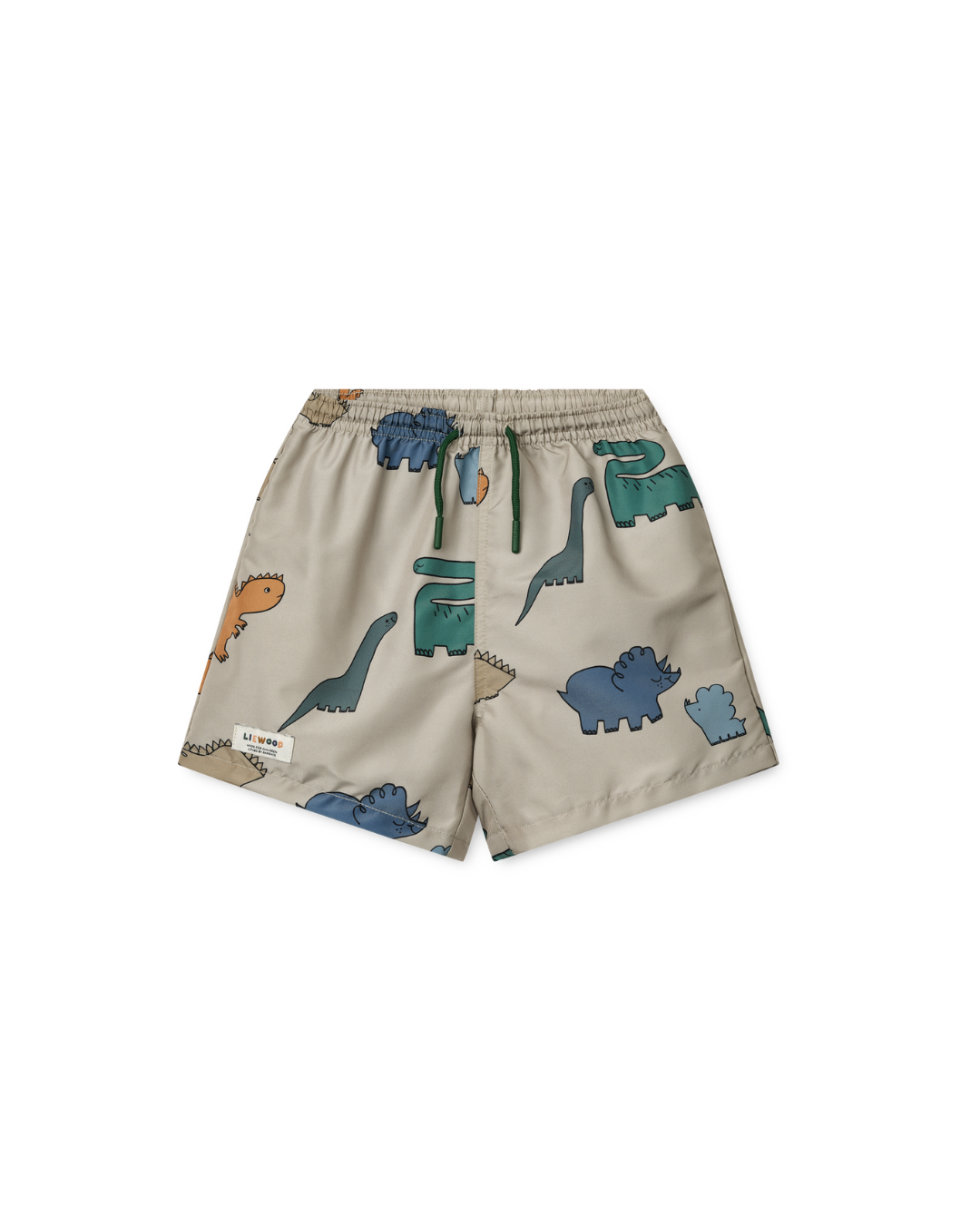 Liewood - szorty kąpielowe UV Duke Printed dinosaurs mist
