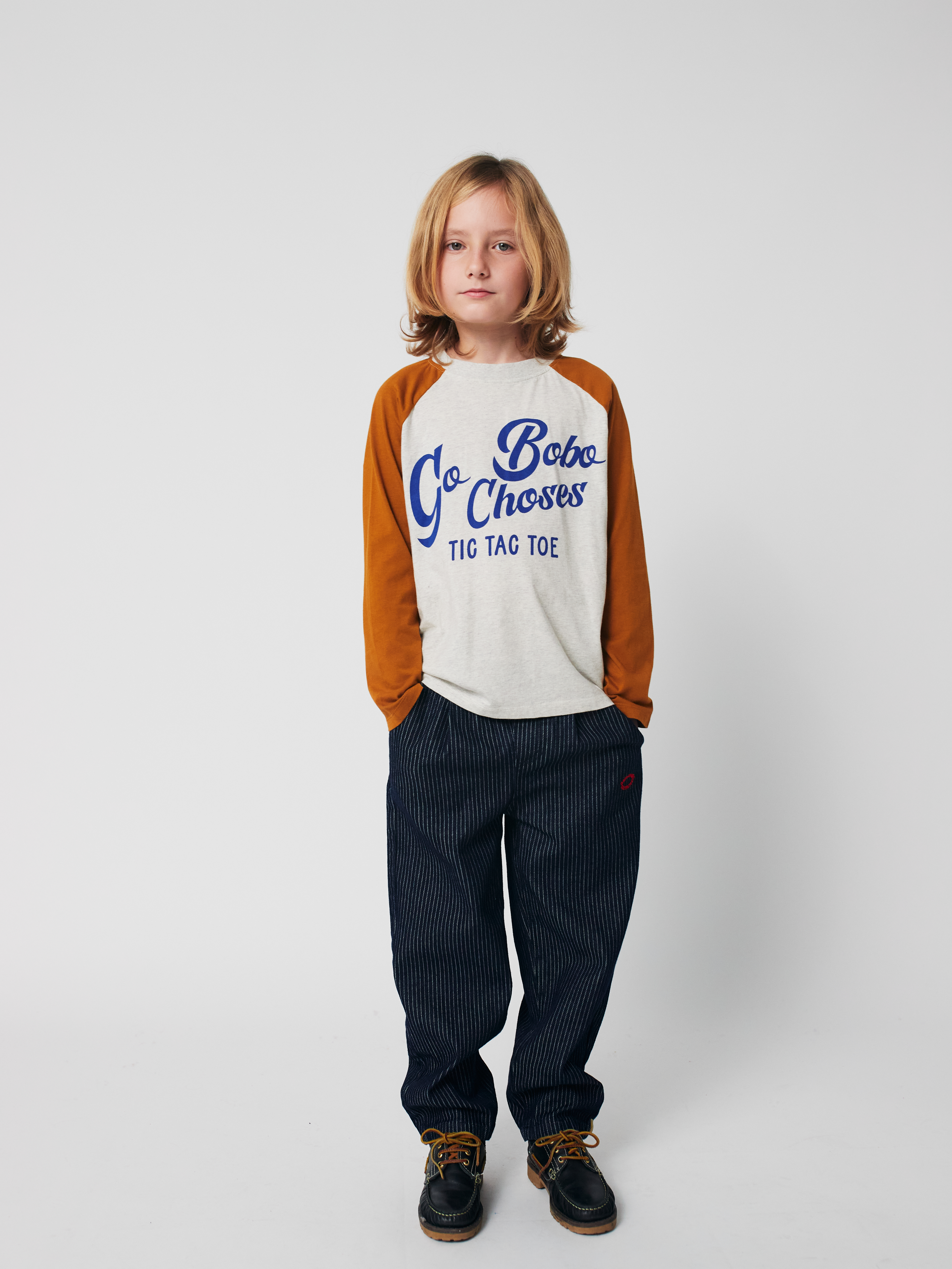 BOBO CHOSES - koszulka z długim rękawem Go Bobo Ranglan