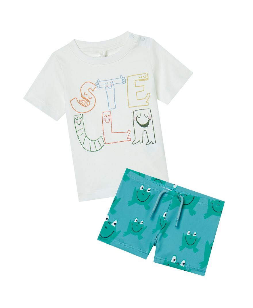 Stella McCartney - stylizacja kąpielowa Summer Look