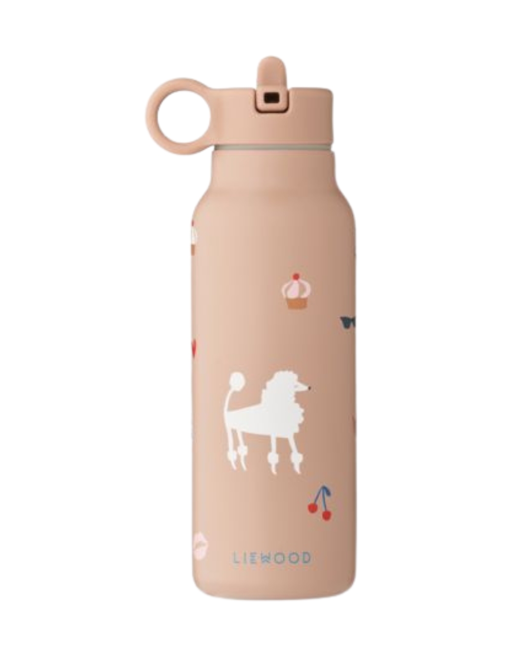 Liewood - butelka termiczna dla dzieci 350 ml Falk Water Bottle Paris Pale Tuscany