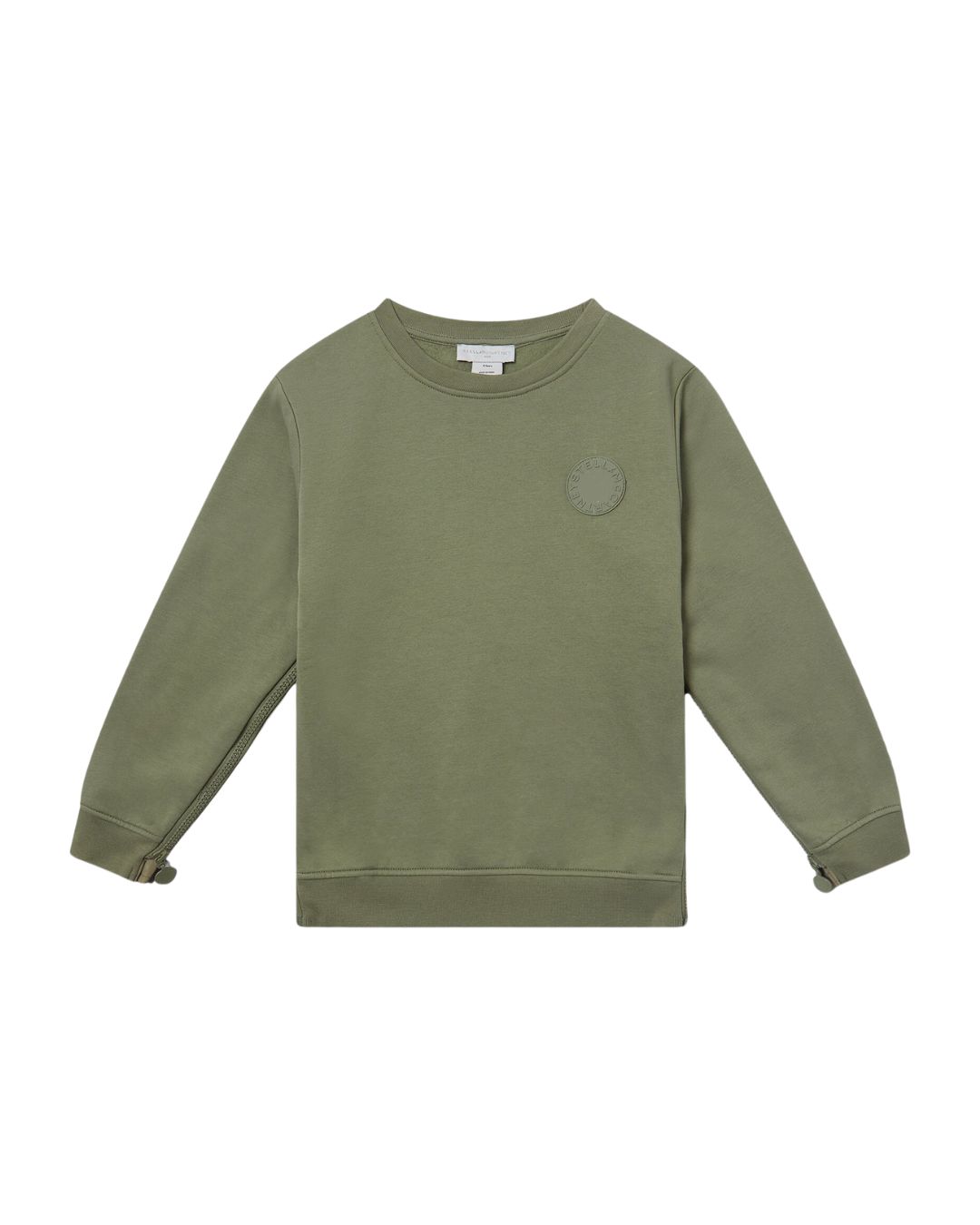 Bluza Stella McCartney Nice to be Nice z zamkami na rękawach Bluza Stella McCartney Nice to be Nice z zamkami na rękawach