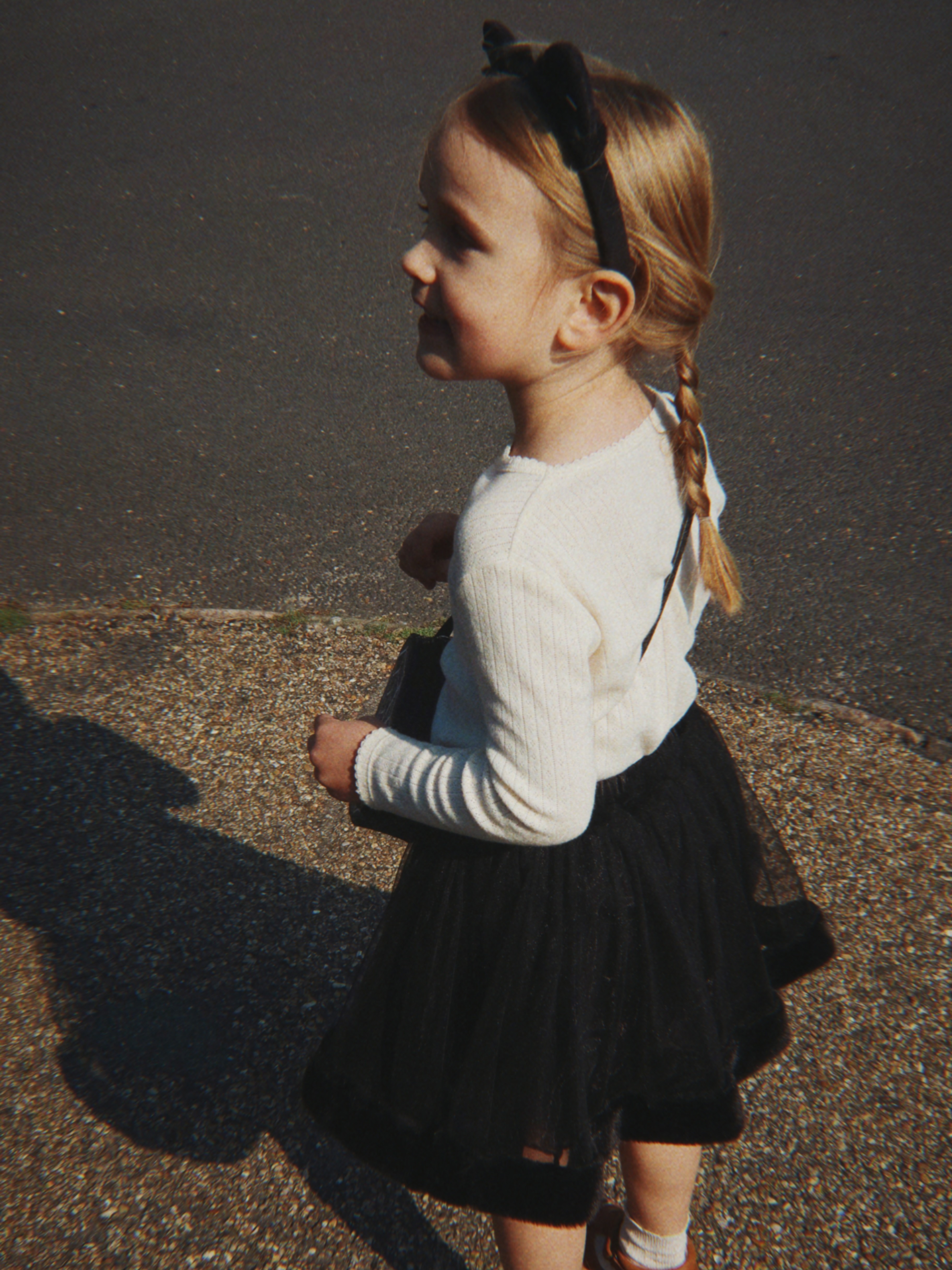 Konges Sløjd - strój czarnego kota ze spódniczką Cat Skirt Costume