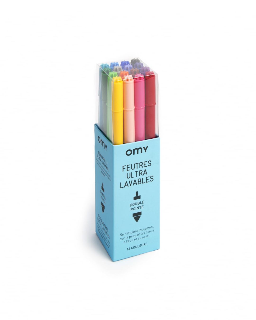 Omy - zmywalne flamastry 16 sztuk