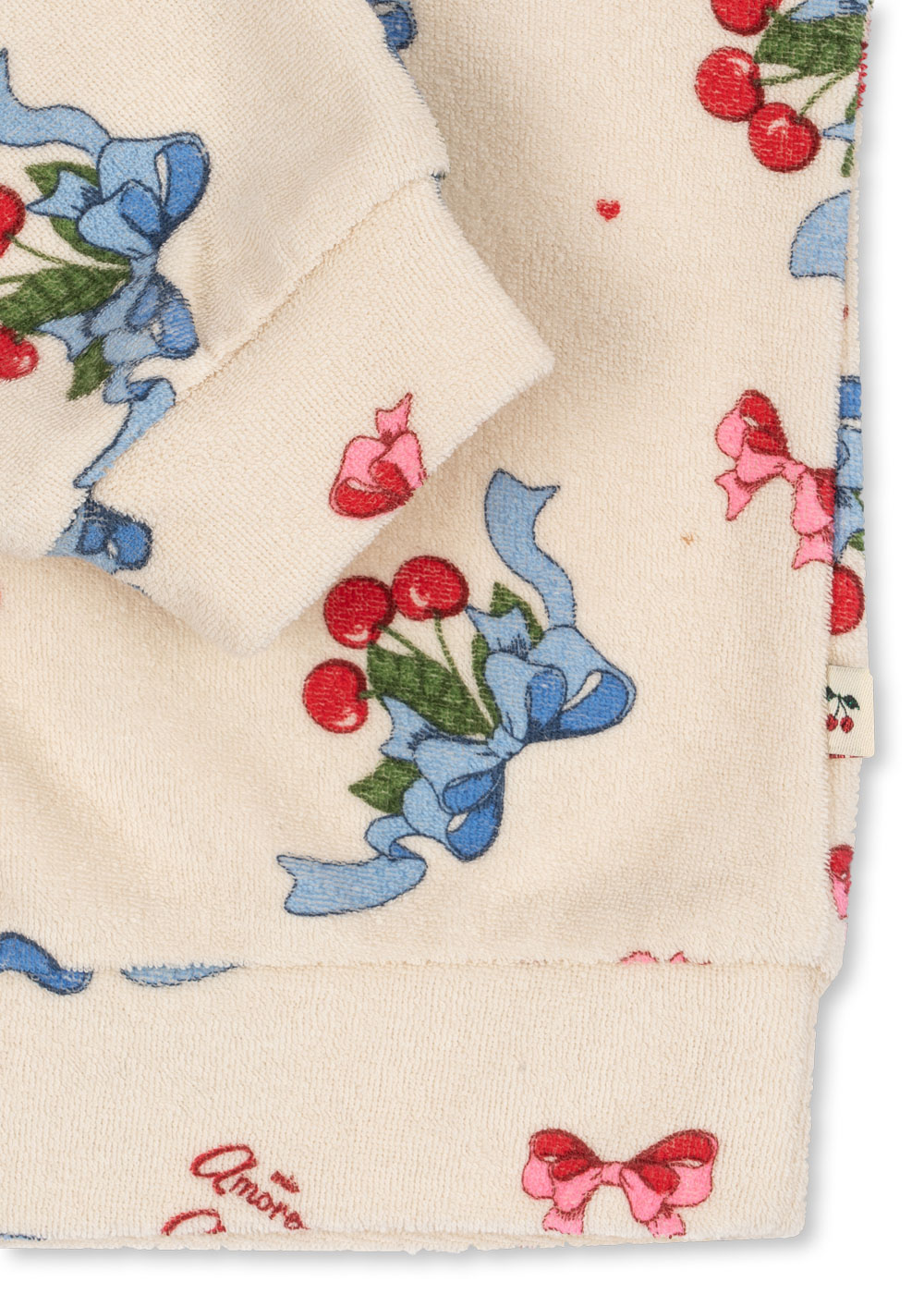 Konges Sløjd - bluza dresowa Itty Sweat Shirt Amarena