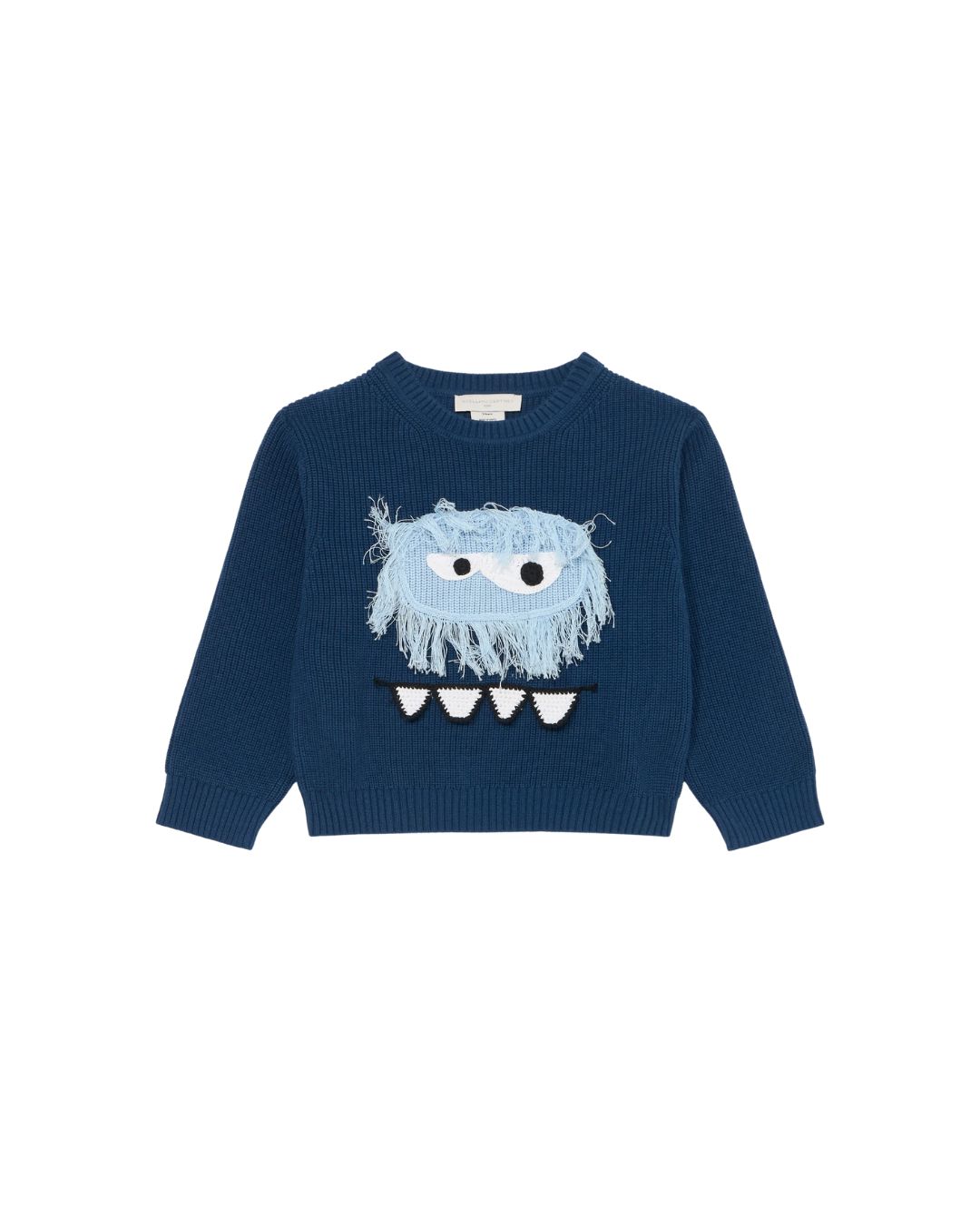 Stella McCartney - granatowy sweter z Yeti