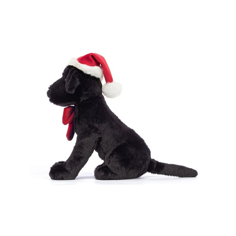Labrador Jellycat w Czapce Świętego Mikołaja 22 cm