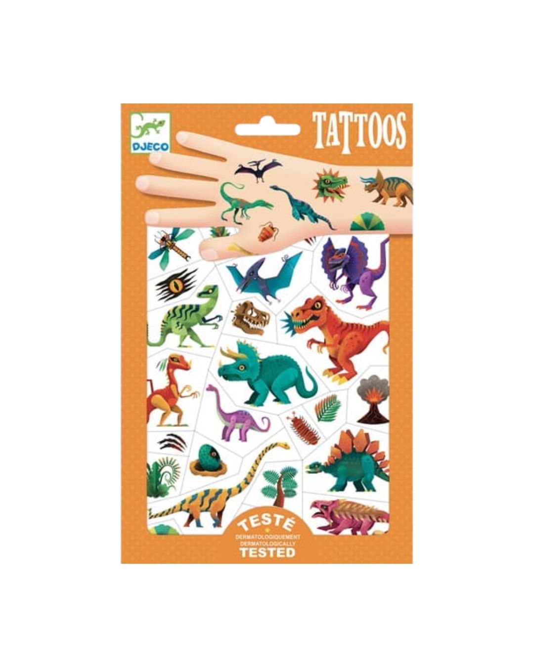 Djeco - tatuaże dinozaury dla dzieci