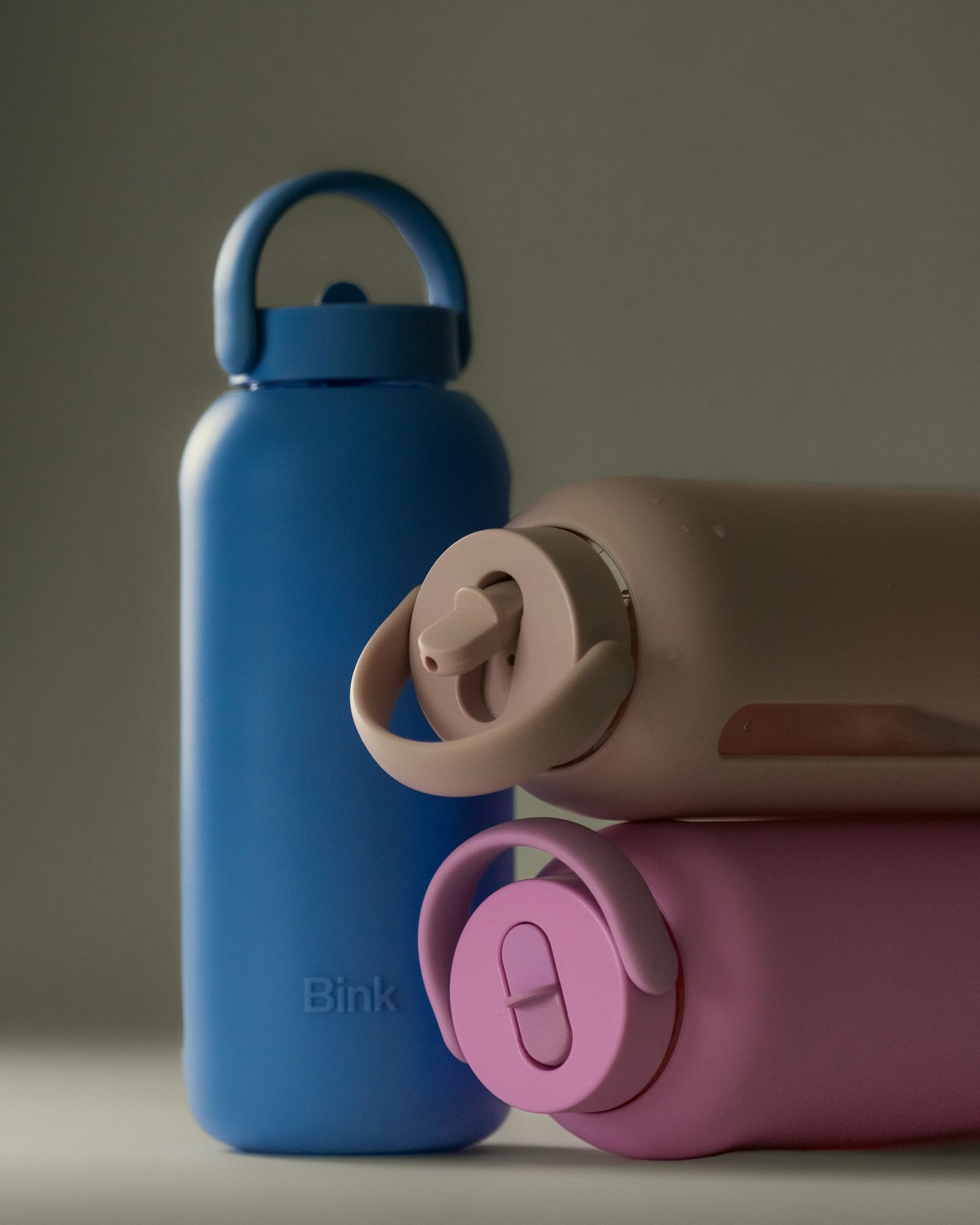 Bink - szklana butelka Bink Mini 500 ml Cobalt