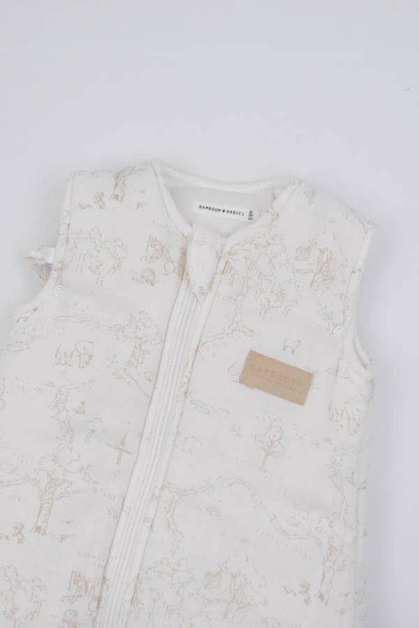 Bamboom - zimowy śpiworek niemowlęcy 0-6m Boomy's World Oyster Grey