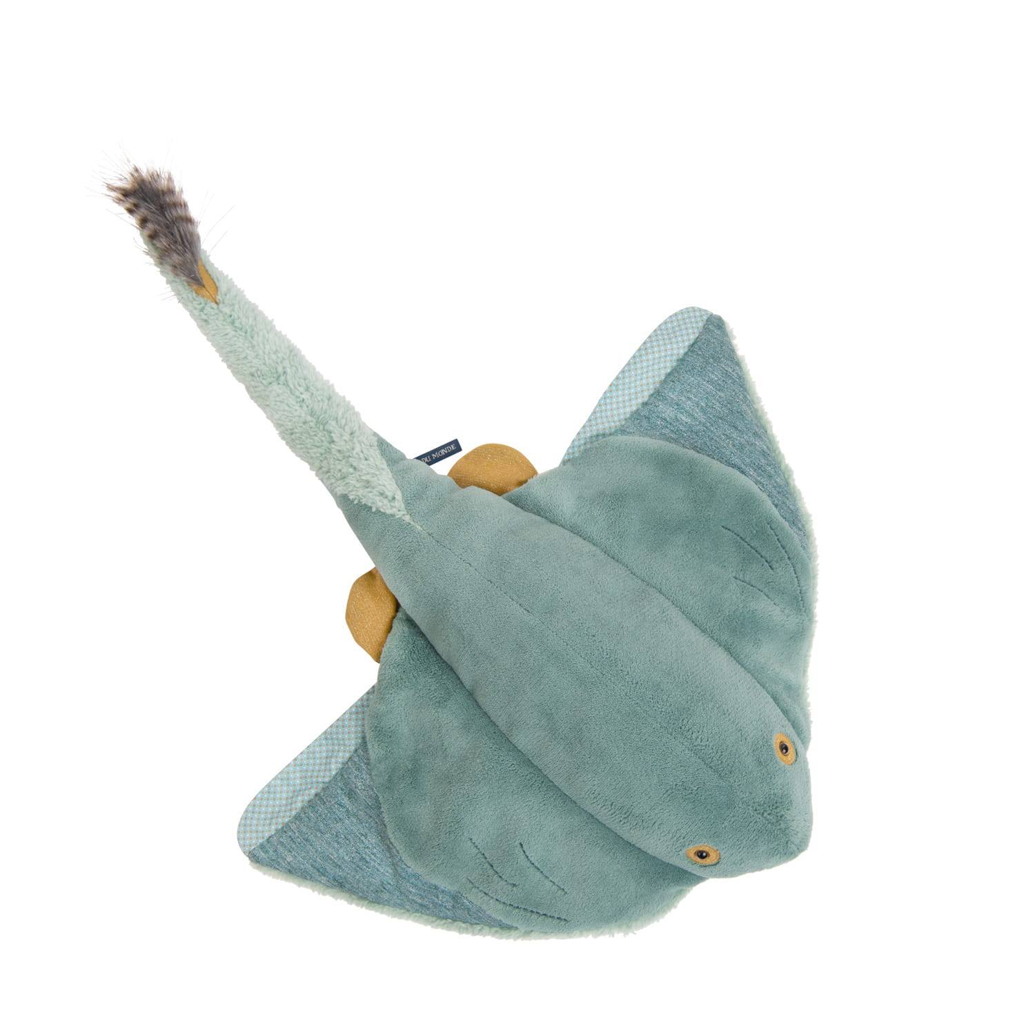 Moulin Roty - maskotka duża płaszczka 64cm Dookoła Świata