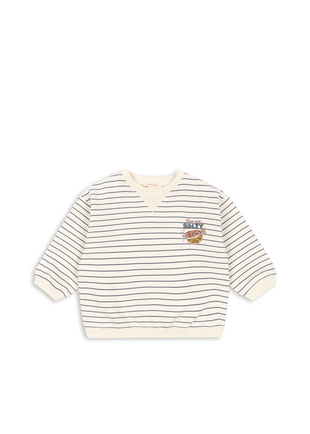 Konges Sløjd - bluza dresowa Amio Sweat Shirt OCS Captains Blue/Antique White
