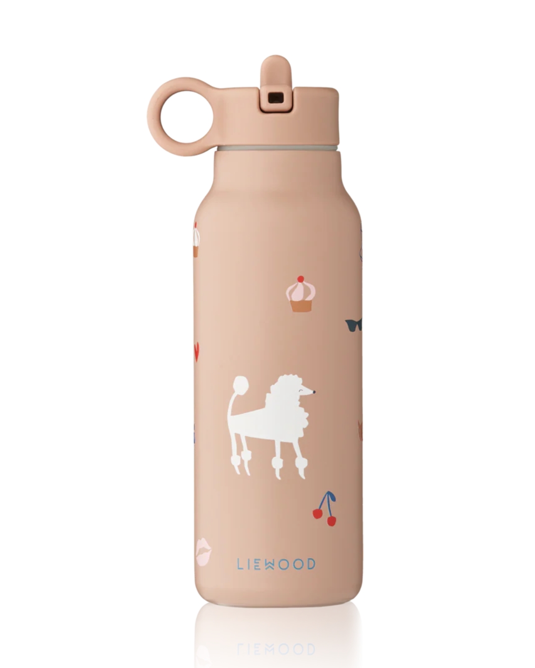 Liewood - butelka termiczna dla dzieci 350 ml Falk Water Bottle Paris Pale Tuscany