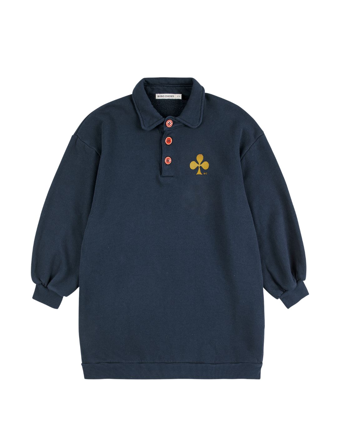 BOBO CHOSES - sukienka bawełniana Clover Polo