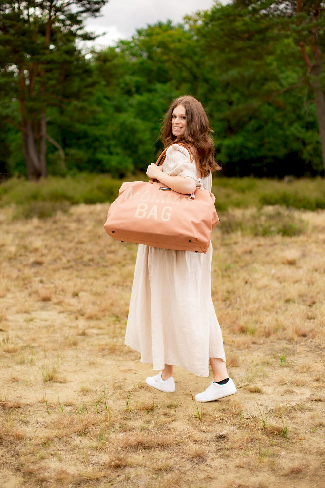 Childhome - Torba Mommy Bag Różowa