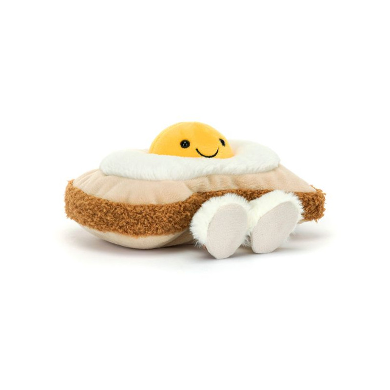 Wesołe Jajko Sadzone na Toście Jellycat 16 cm