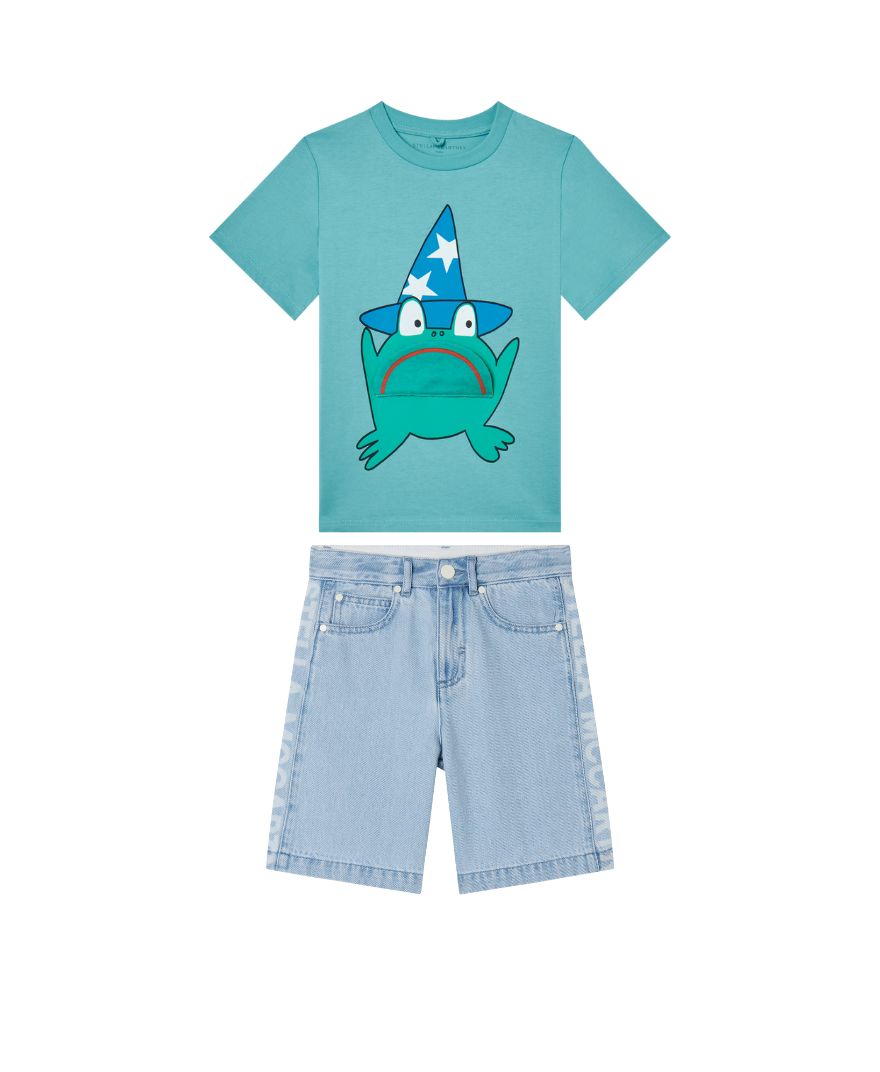 Stella Mccartney - stylizacja chłopięca Frog