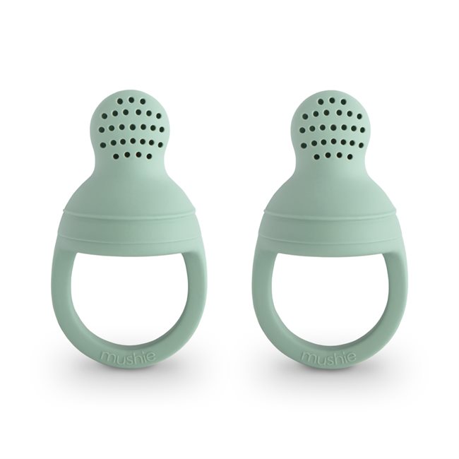 Mushie - gryzak do podawania pokarmu 2-pak Cambridge Blue