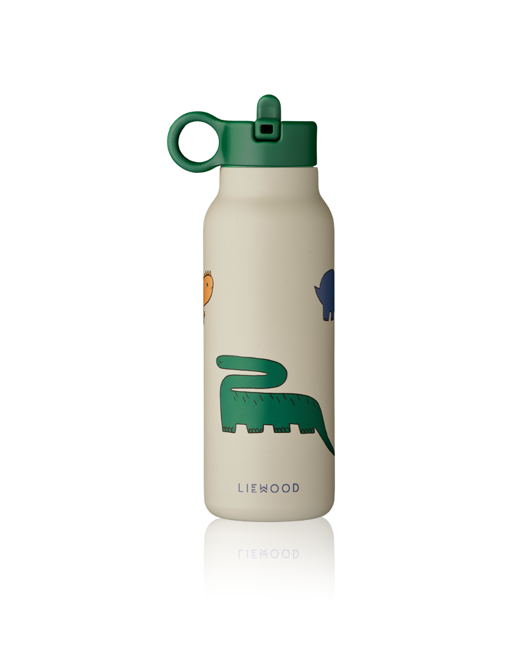 Liewood - butelka termiczna dla dzieci 350 ml Falk Water Bottle Dinosaurs Mist Liewood - butelka termiczna dla dzieci 350 ml Falk Water Bottle Dinosaurs Mist