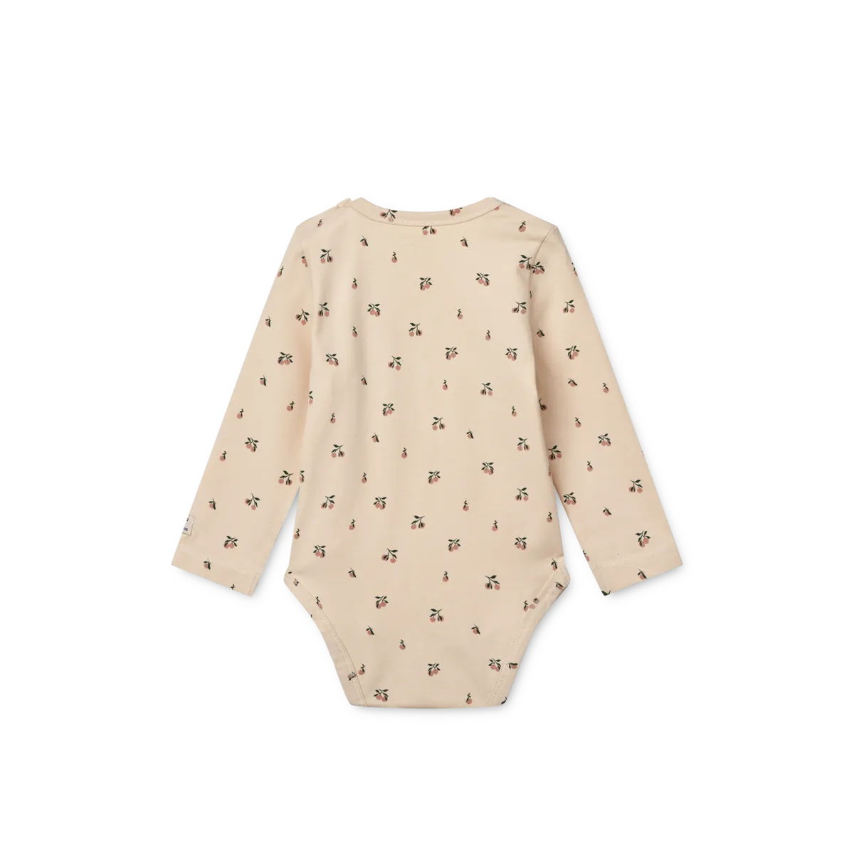 Liewood - body niemowlęce z długim rękawem Yanni Baby sea shell peach mini