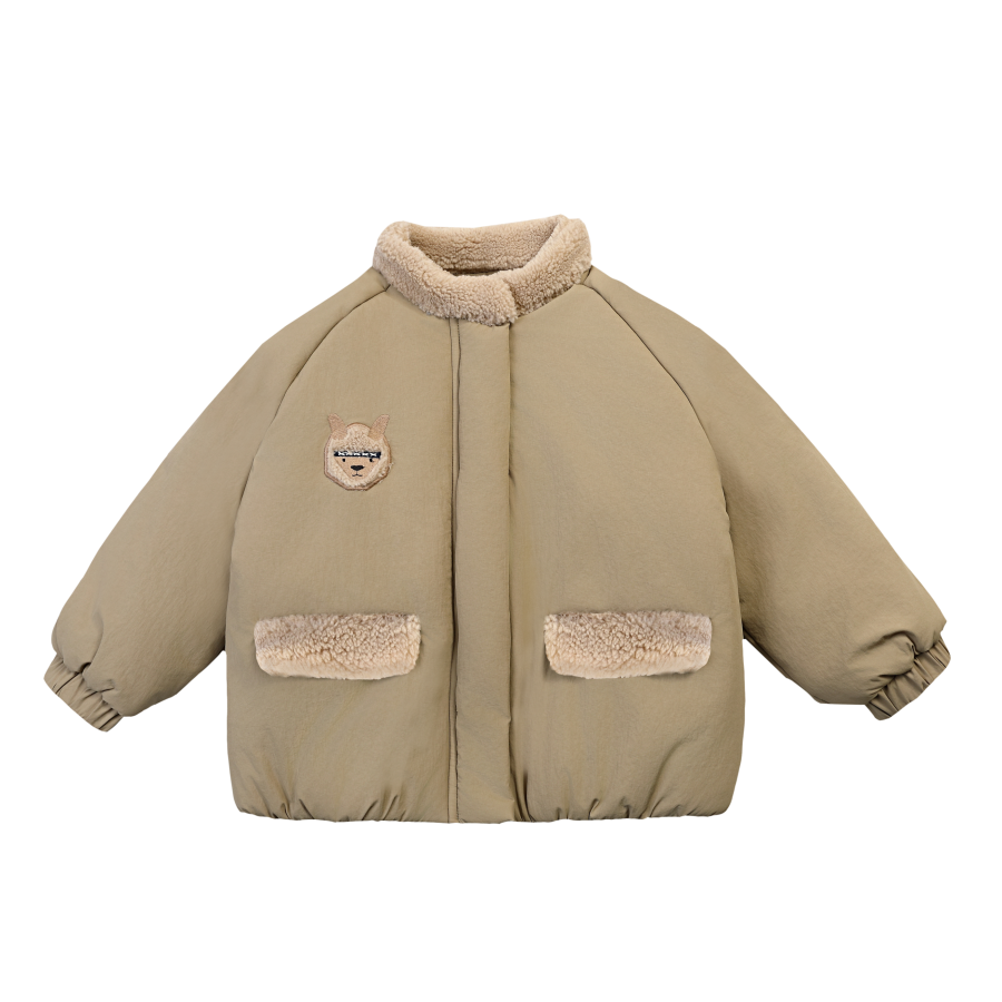 Donsje - kurtka dziecięca Oscor Jacket Alpaca Sesame