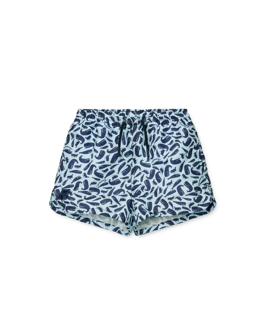 Liewood - spodenki kąpielowe z nadrukiem UV Aiden Printed ocean pure sky 