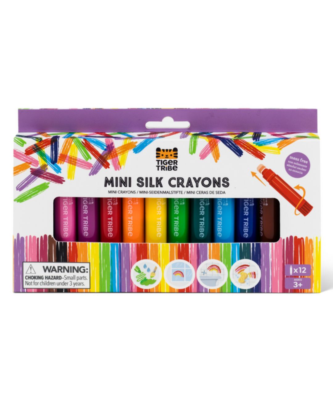 Tiger Tribe - miękkie kredki mini
