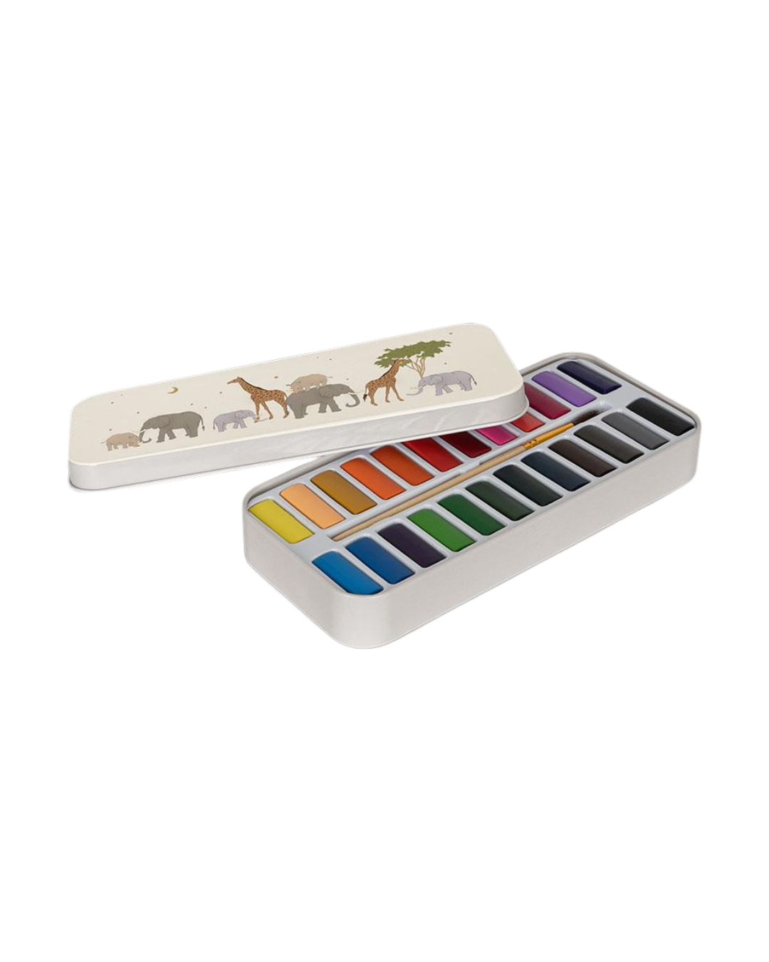 Konges Sløjd - farby wodne w metalowym pudełku