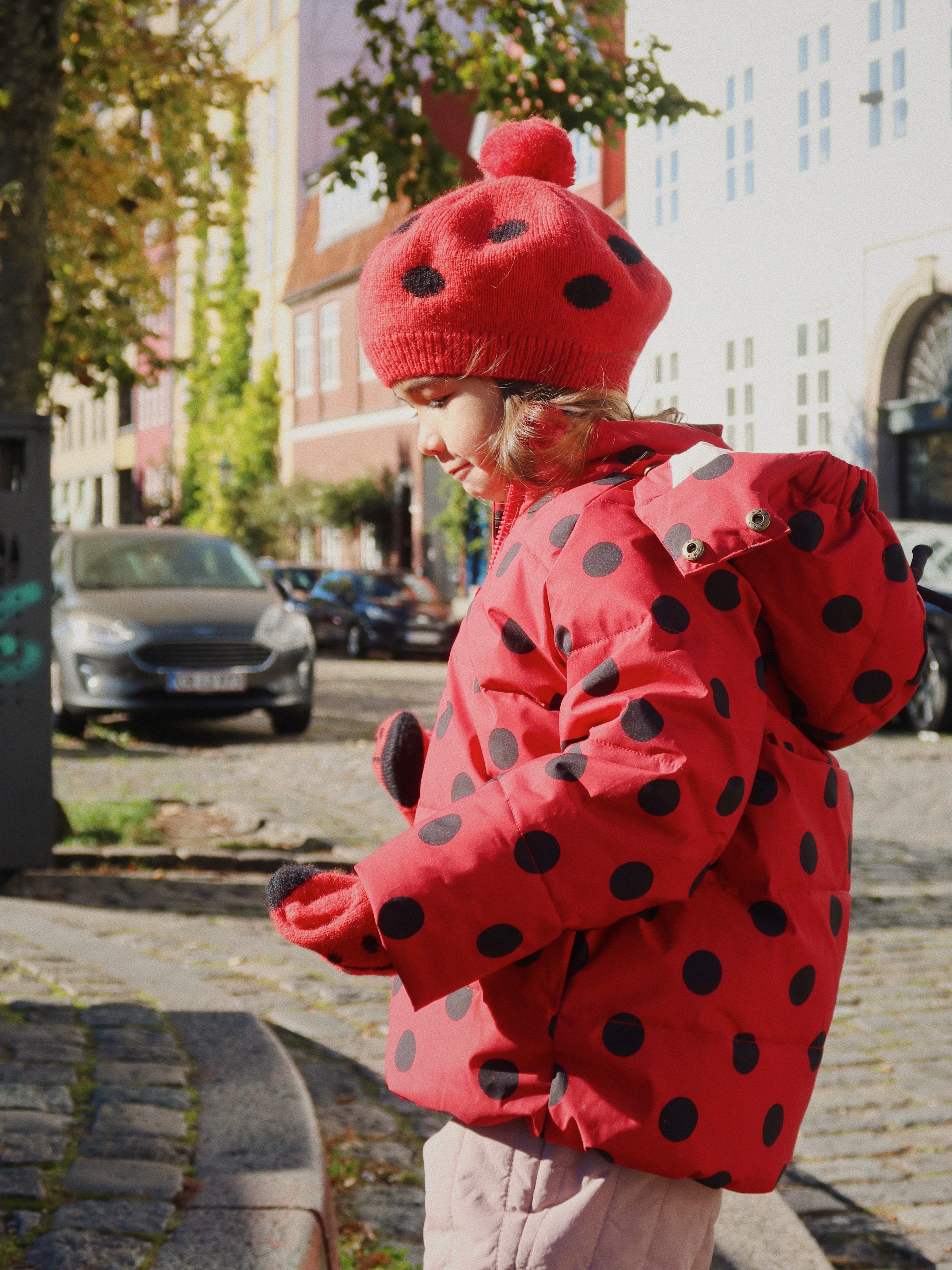 Konges Sløjd - kurtka puchowa Nuka Ladybug Jacket GR