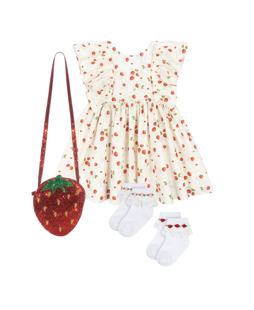 Konges Sløjd - stylizacja Evia Dress Marmalade 