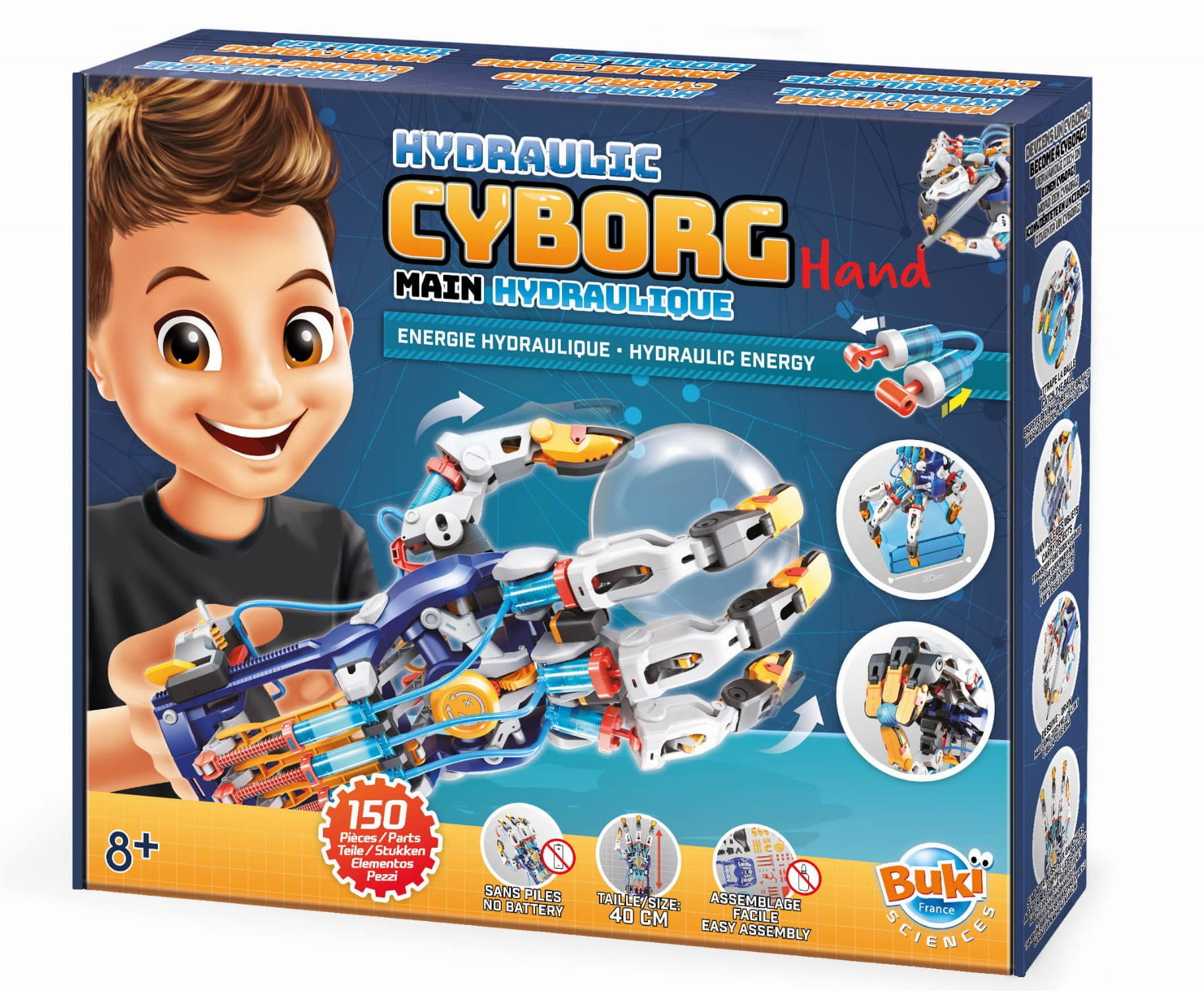 Buki - hydrauliczna ręka cyborga