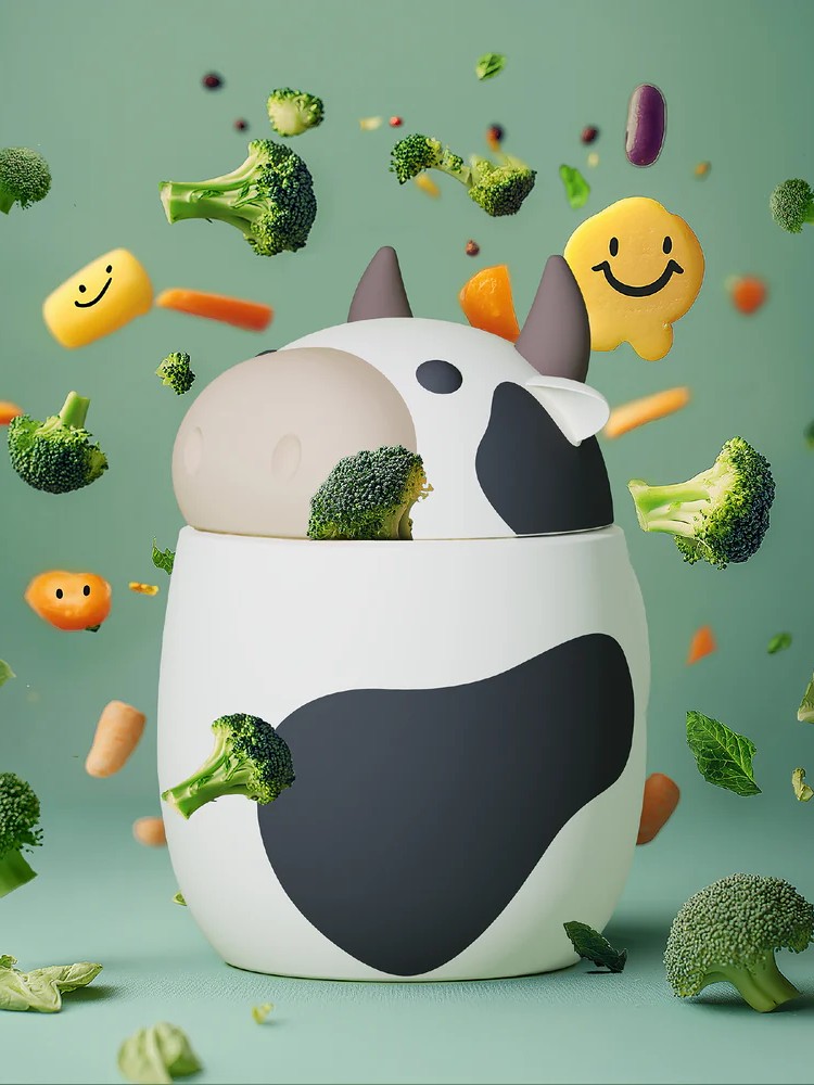 Asobu - termos pojemnik na jedzenie ze stali nierdzewnej Asobu Bestie Cow Asobu - termos pojemnik na jedzenie ze stali nierdzewnej Asobu Bestie Cow