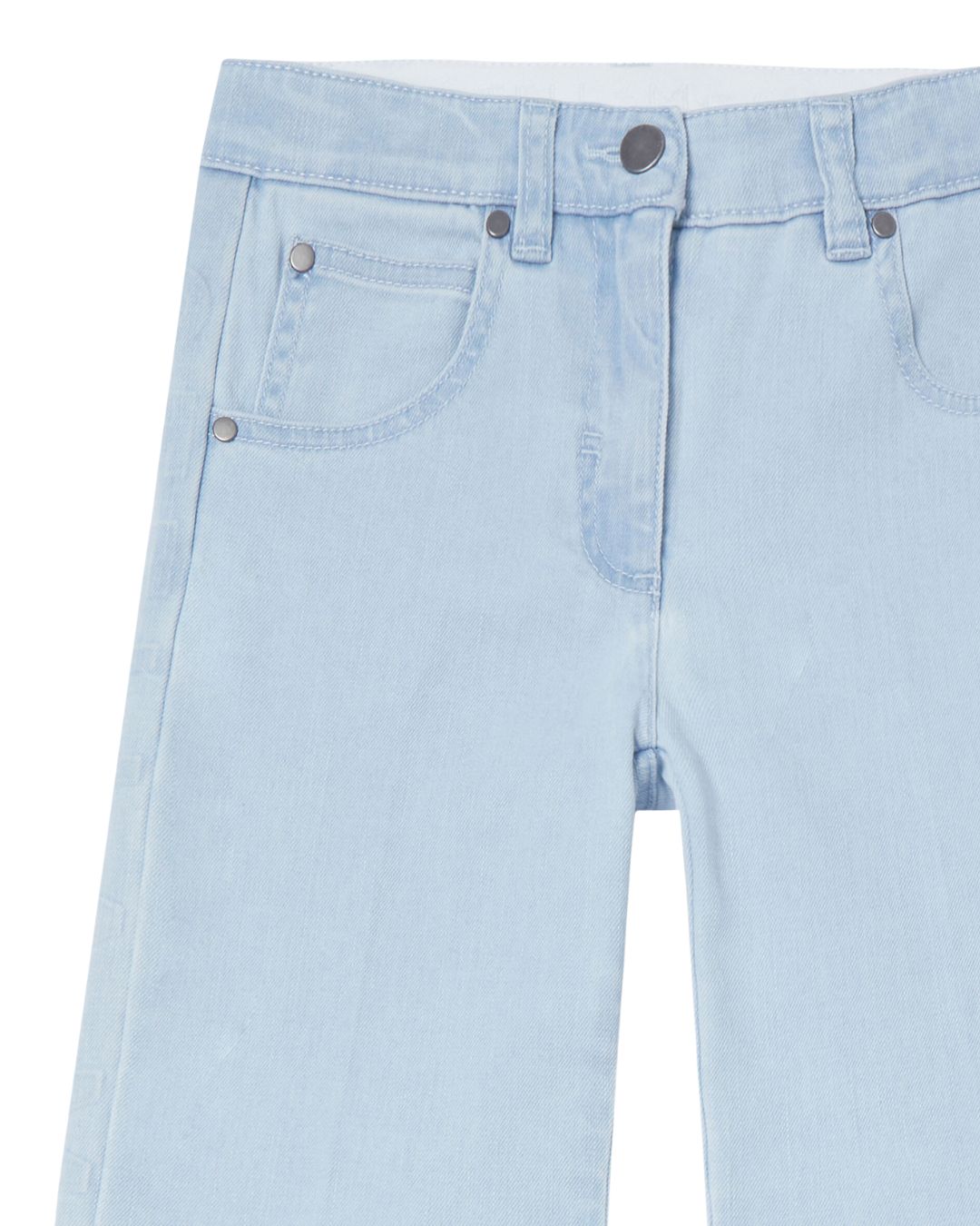 Spodnie jeansowe Stella McCartney z szeroką nogawką