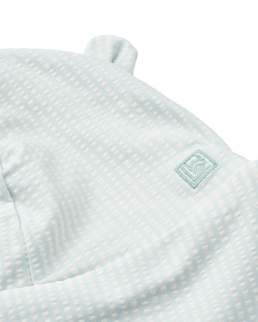 Liewood - kapelusz przeciwsłoneczny Senia Seersucker z uszami pure sky creme de la creme Liewood - kapelusz przeciwsłoneczny Senia Seersucker z uszami pure sky creme de la creme