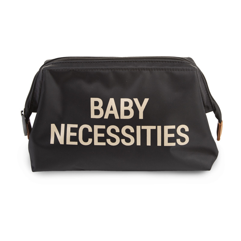 Childhome - Kosmetyczka Baby Necessities Czarno-Złota