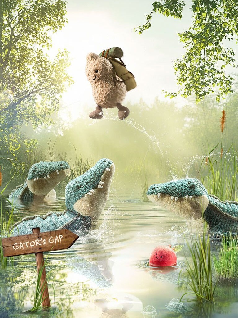 Jellycat - Aligator Allexi 63 cm