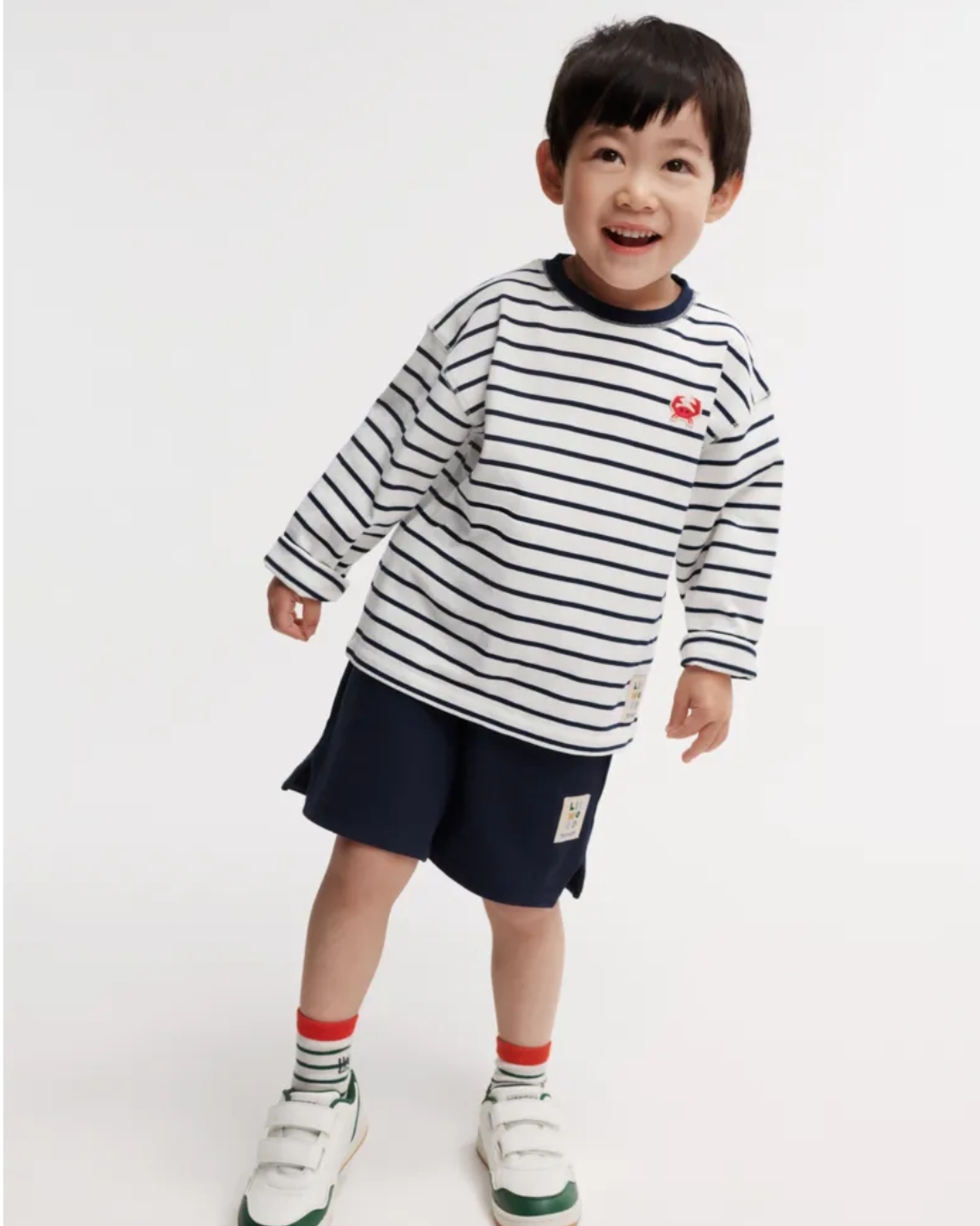 Liewood - krótkie spodenki szorty dziecięce Rhett Classic navy