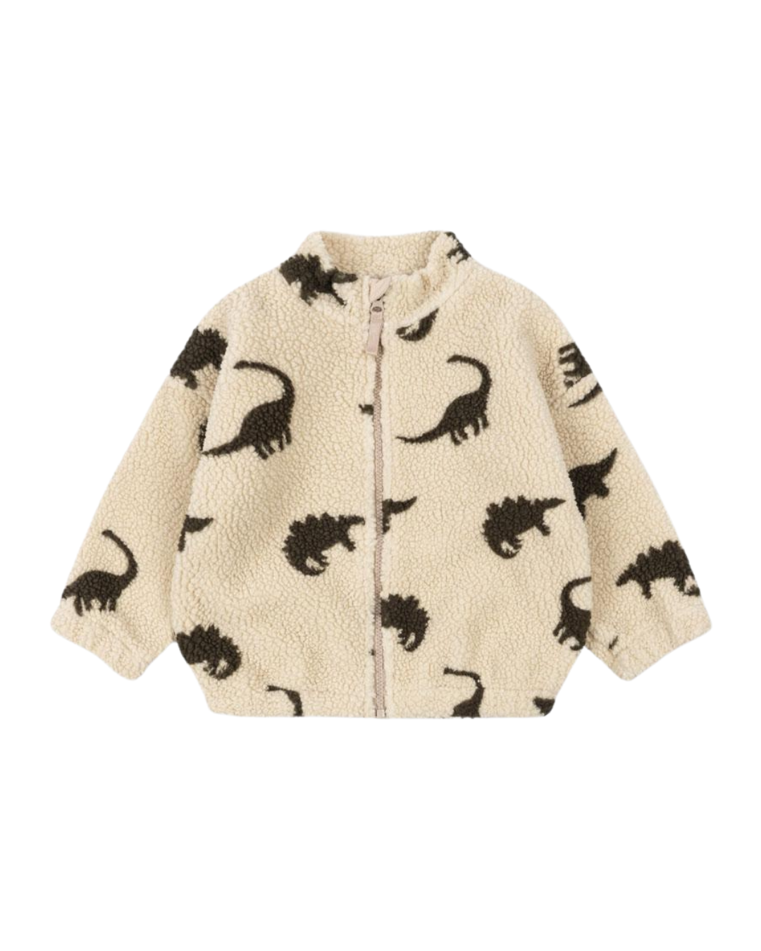 Konges Sløjd - kurtka dziecięca Teddy Jacket GRS Dino Silhouette