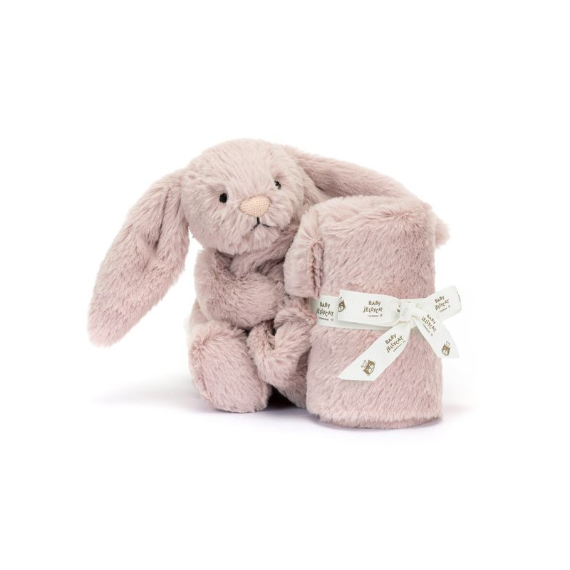 Jellycat - Króliczek LUX Szmatka Przytulanka 34 cm Pudrowy róż