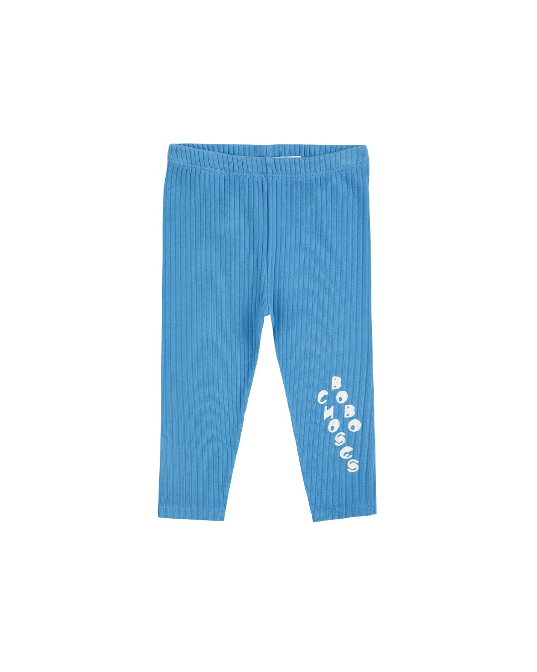 BOBO CHOSES - legginsy dziecięce Bobo Choses Leggings niebieskie