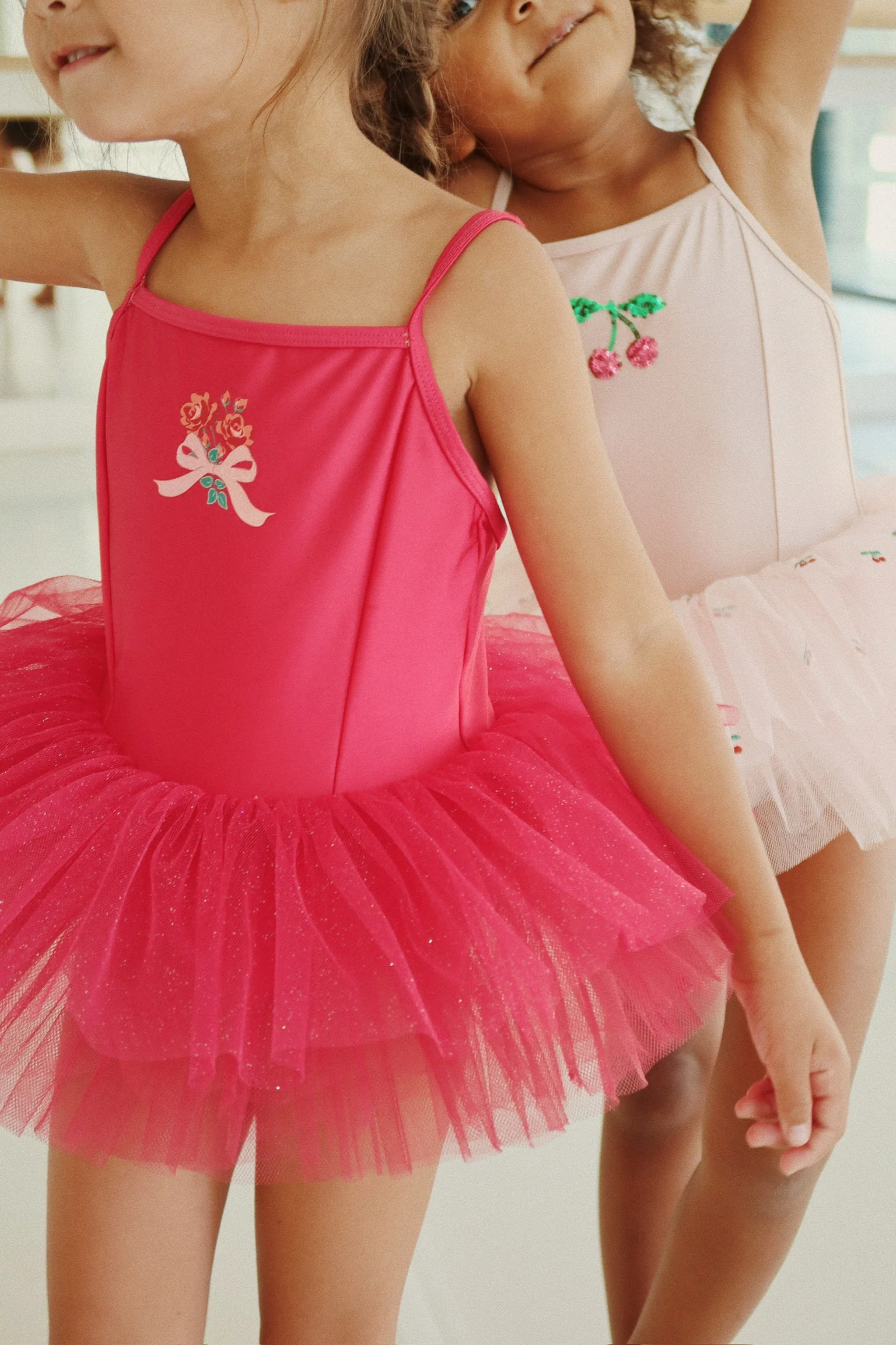 Konges Sløjd - sukienka tutu Marina Dress Rose Red
