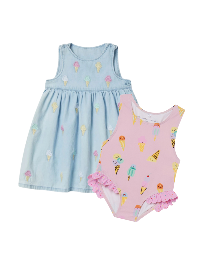 Stella McCartney - stylizacja letnia dziewczęca Ice Cream