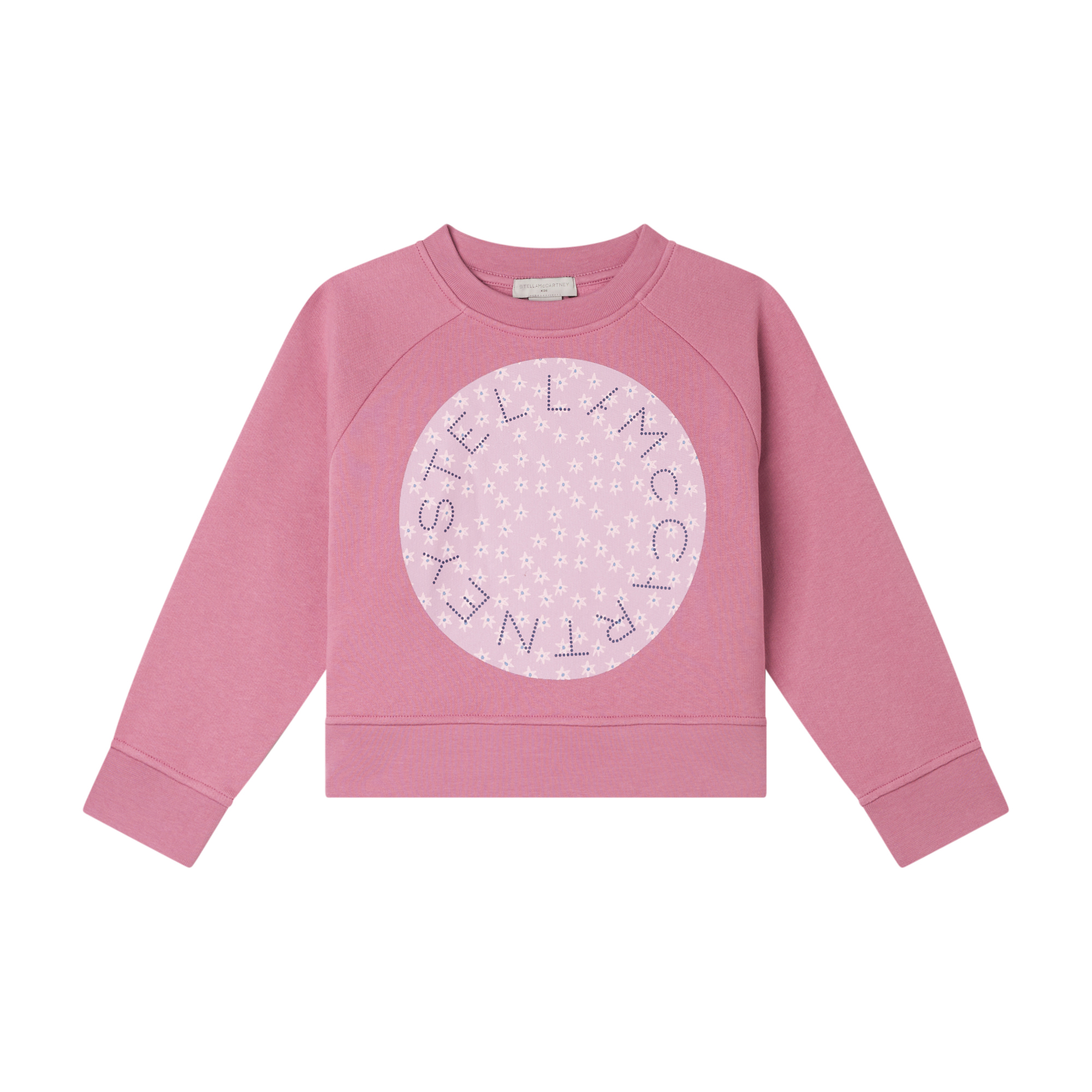 Stella McCartney - bluza bawełniana z kwiatowym nadrukiem