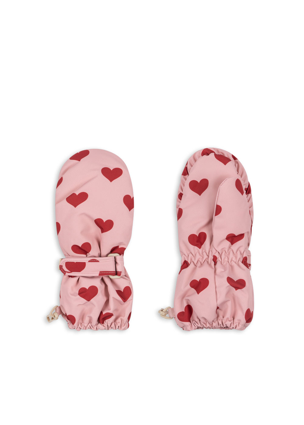 Konges Sløjd - rękawiczki z jednym palcem Nohr Snow Amour Pink