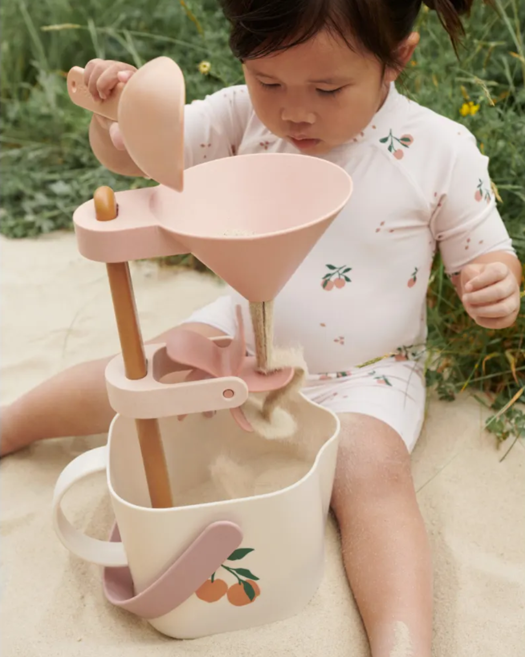 Liewood - zestaw do piaskownicy Roald Sand Set Peach Sea shell