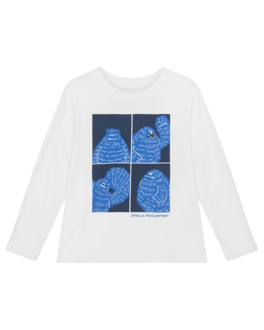 Stella McCartney - koszulka chłopięca Blue Yeti