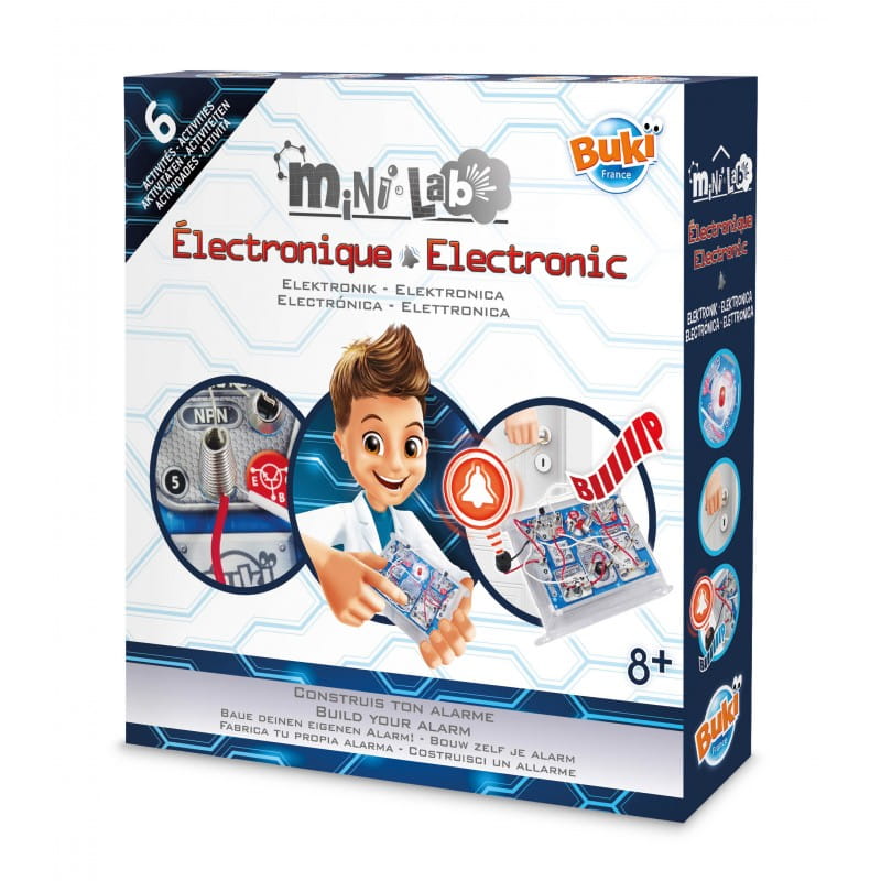 Buki - zestaw do tworzenia elektronicznych eksperymentów Mini lab Elektronika