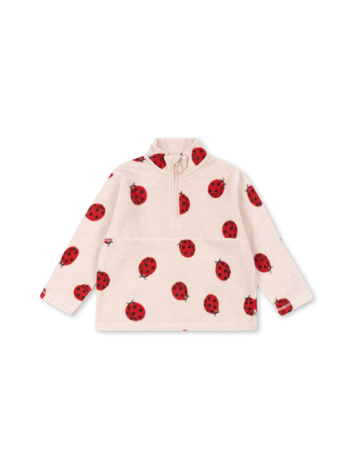 Konges Sløjd - ciepła stylizacja Tavi Fleece Ladybug