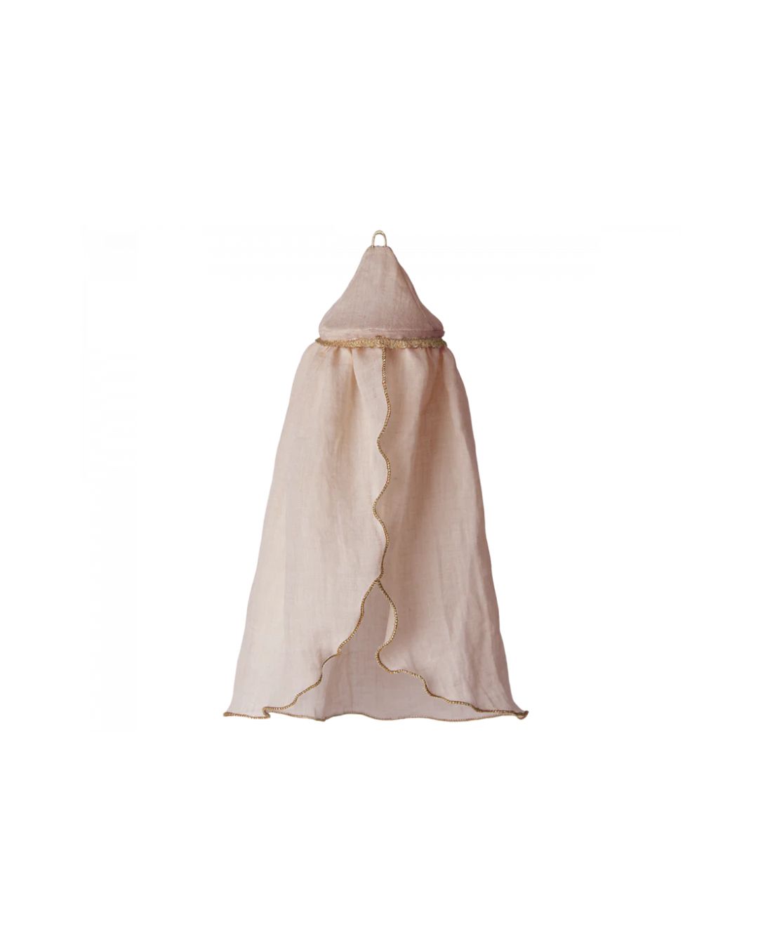 Maileg - baldachim do łóżka miniature bed canopy - rose